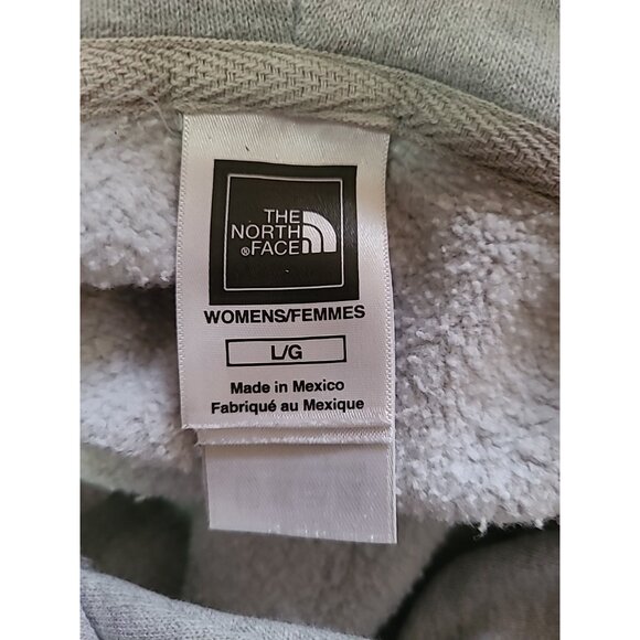 The North Face Long Sleeve Pullover Hoodie Sweater Grey Womens L - Picture 5 of 10